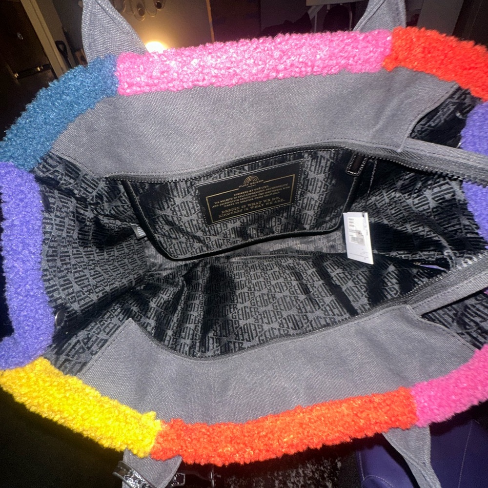 Kurt Geiger Colorful Patchwork Tote - Picture 3 of 3